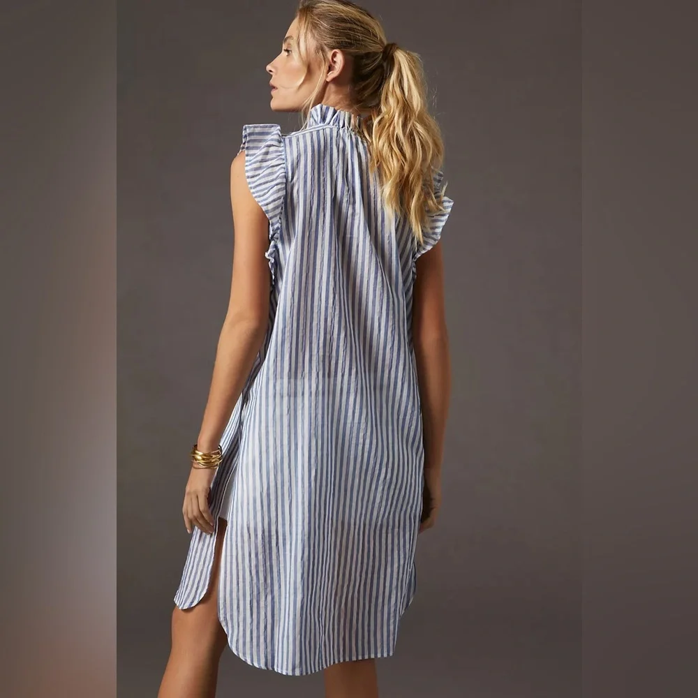 Mauve by Anthropologie Striped Long Tunic - Picture 3 of 8